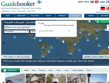 Tablet Screenshot of guidebooker.com